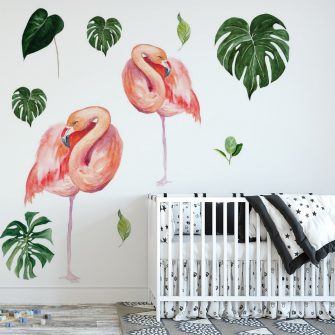 naklejka flamingi dla dzieci