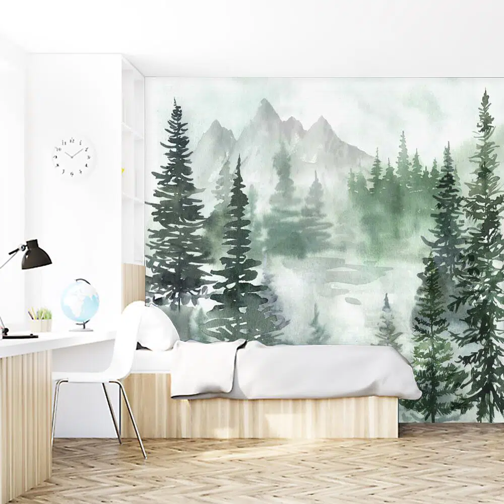 Fototapeta z lasem do pokoju dziewczynki Fototapeta z lasem do pokoju dziewczynki