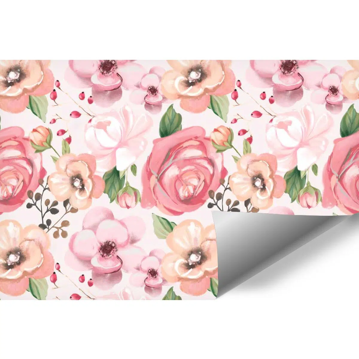 Różowa fototapeta do dziecięcego pokoiku Różowa fototapeta do dziecięcego pokoiku