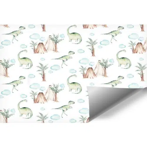 Fototapeta dziecięca z dinozaurami