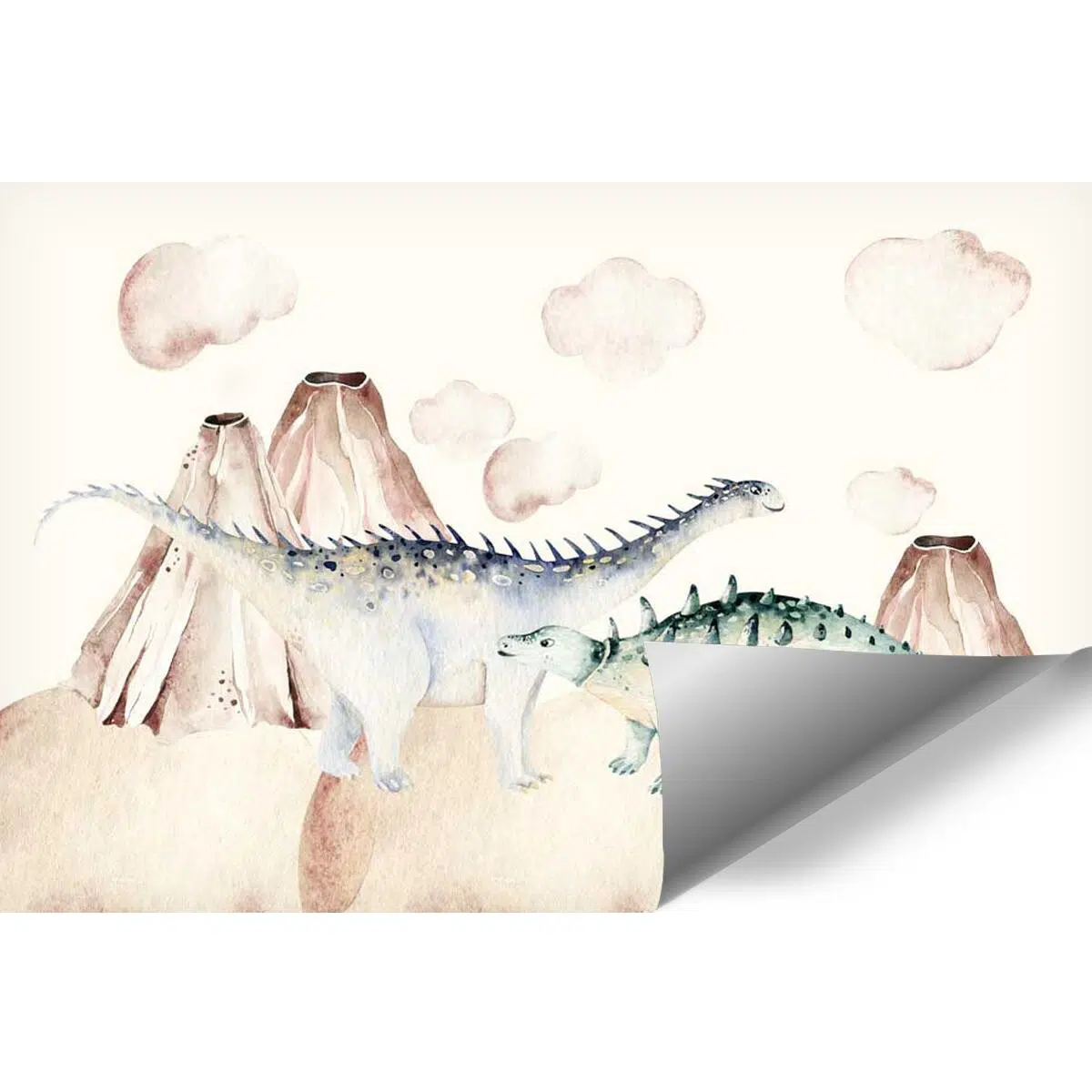 Dziecięca tapeta w Dinozaury