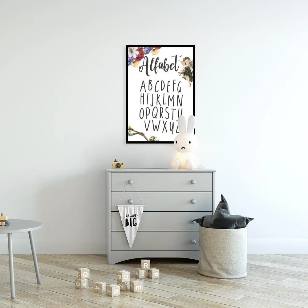 Plakat typografia dla dzieci Plakat typografia dla dzieci