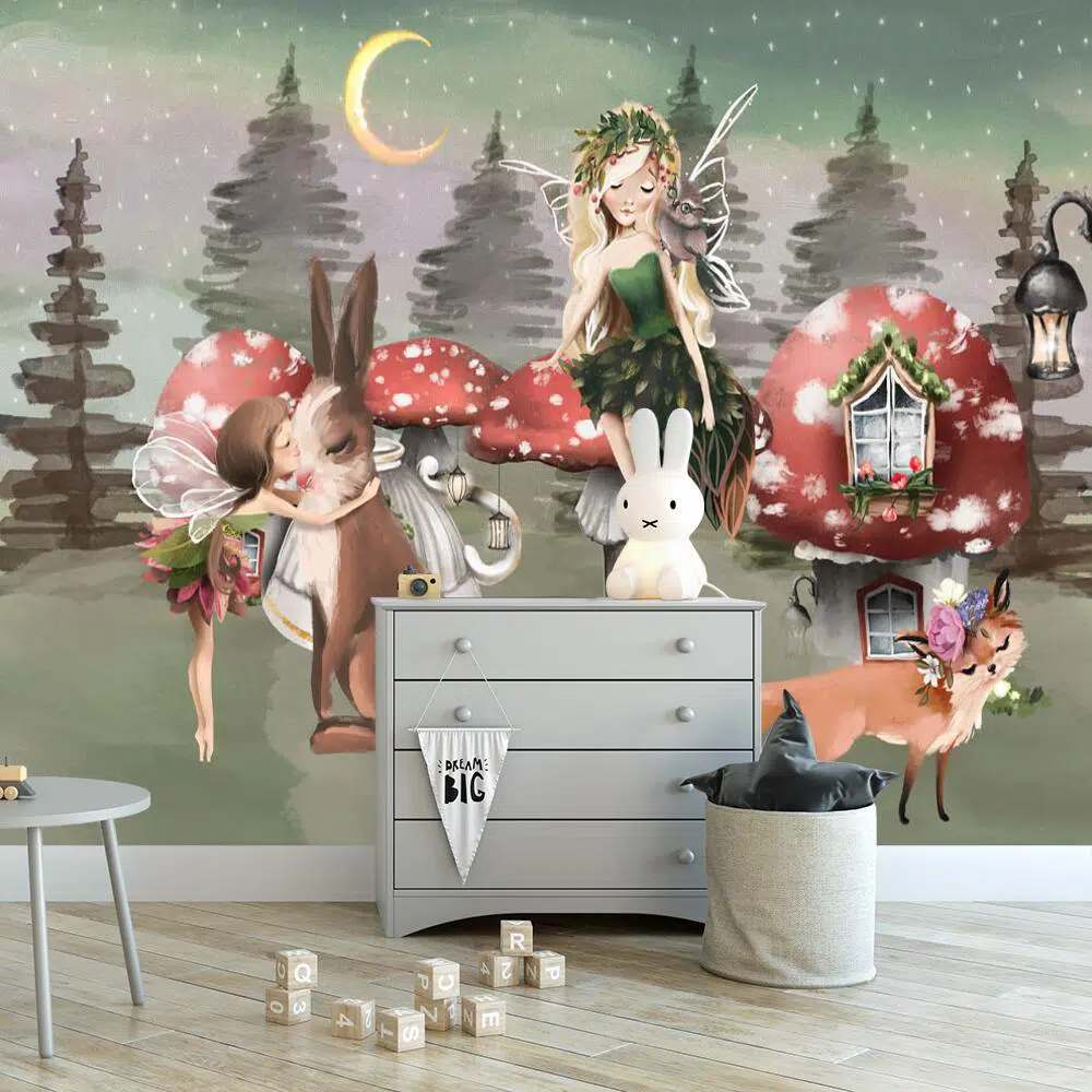 Tapeta bajkowa wioska