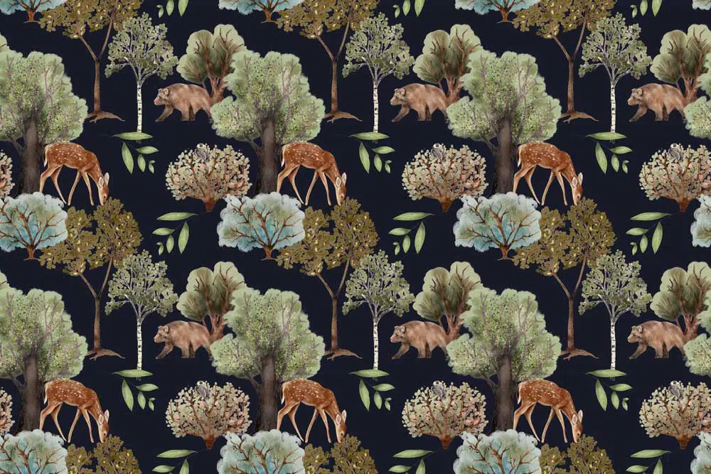 Foto-tapeta dla dzieci motyw zwierzątek Foto-tapeta dla dzieci motyw zwierzątek