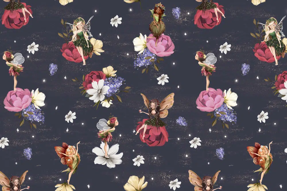 Zaczarowane Piwonie - fototapeta dla dzieci Zaczarowane Piwonie - fototapeta dla dzieci