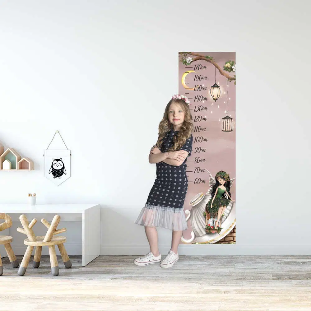 Miarka wzrostu z leśną wróżką Miarka wzrostu z leśną wróżką