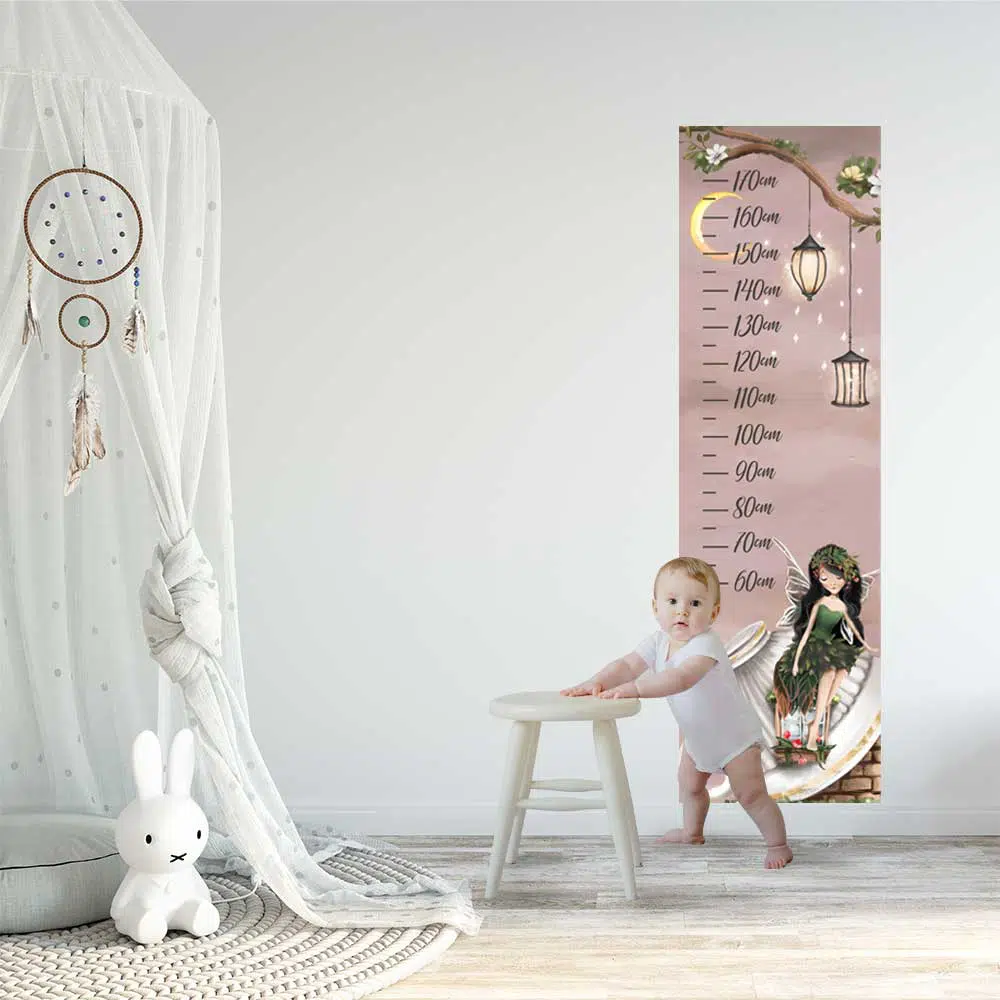 Miarka wzrostu dla dzieci - Leśna wróżka Miarka wzrostu dla dzieci - Leśna wróżka