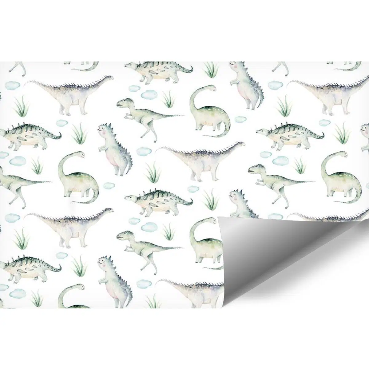 Tapeta w dinozaury do pokoju dziecka