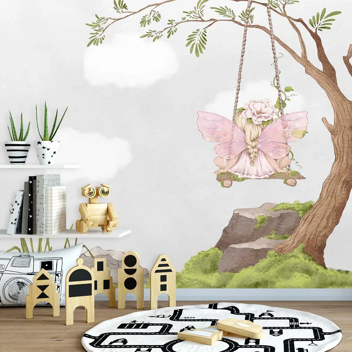 Tapeta dla dziewczynki z elfem Tapeta dla dziewczynki z elfem