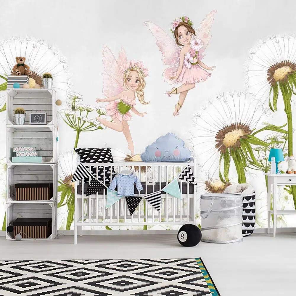 Kolorowa dekoracja do pokoju dziewczynki