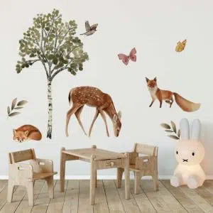 Naklejki z motywem lasu