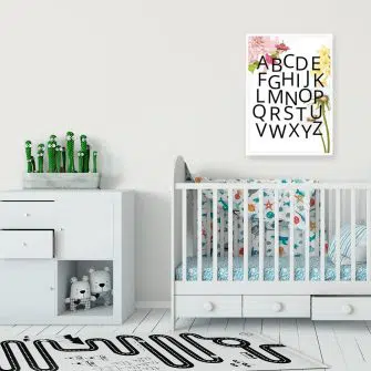 Plakat edukacyjny do pokoju dziewczynki - Wróżka