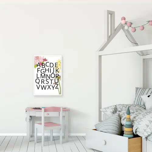 Plakat edukacyjny dla dziewczynki - Wróżka