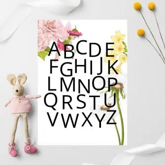 Plakat edukacyjny dla przedszkolaka - Wróżka